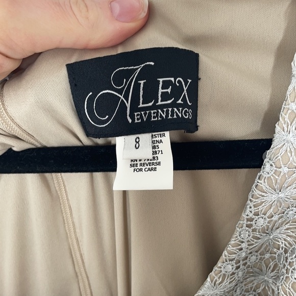 NWT Alex Evenings Platinum Special Occasion Dress - Picture 6 of 12